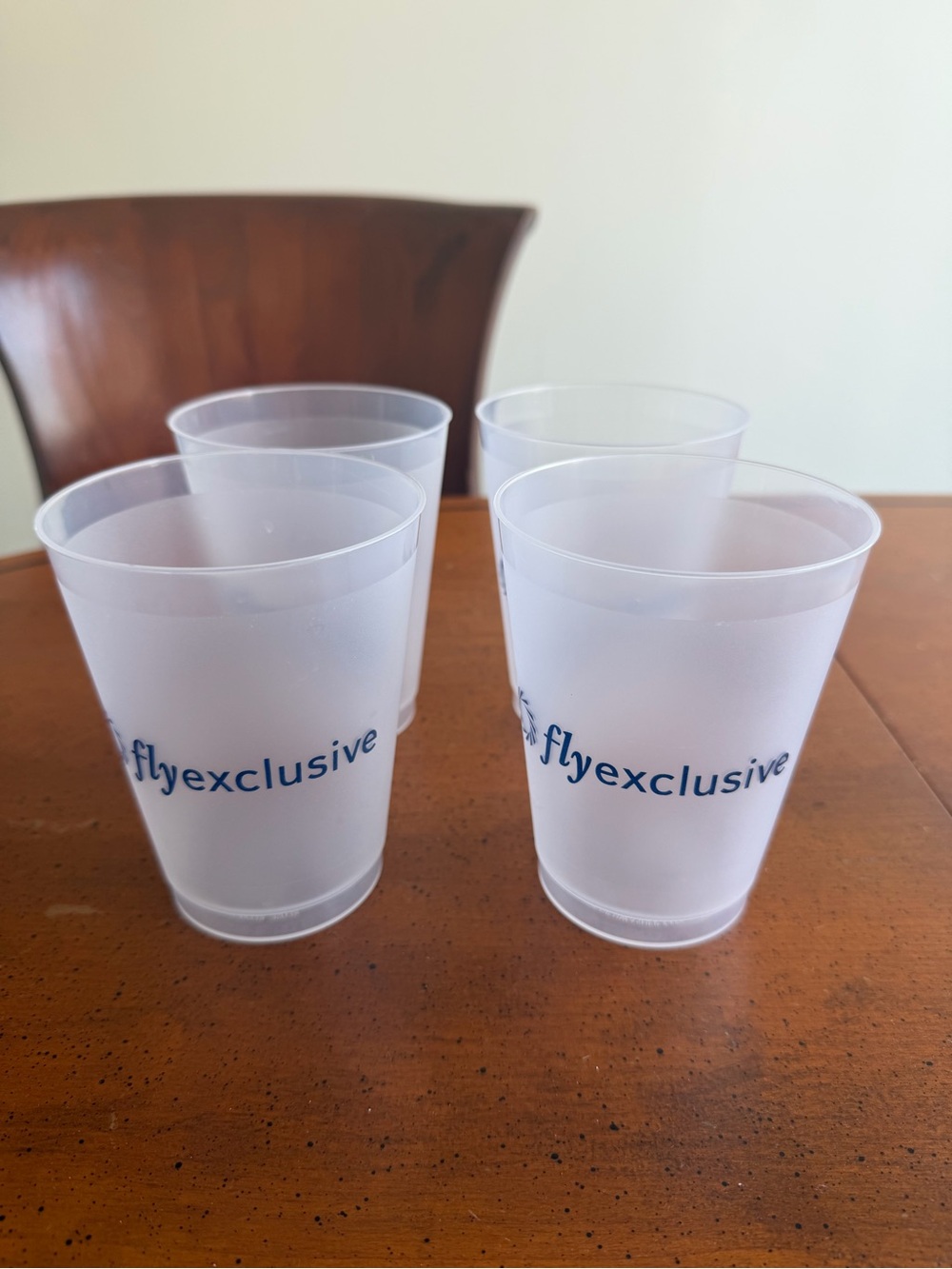 🗽4 Private Plane Cups
